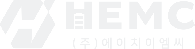 HEMC (주)에이치이엠씨 로고